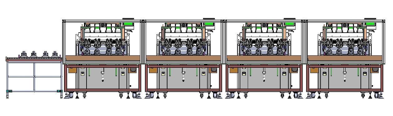 Motor welding line 3D model_1