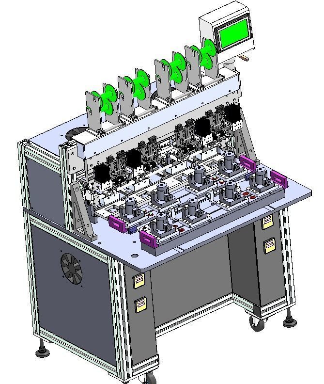 Motor welding line 3D model_4