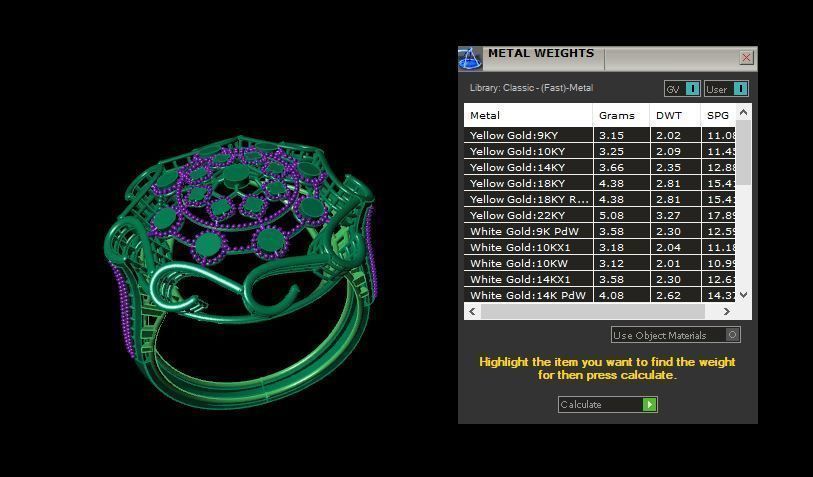 Rings 3D print model_3