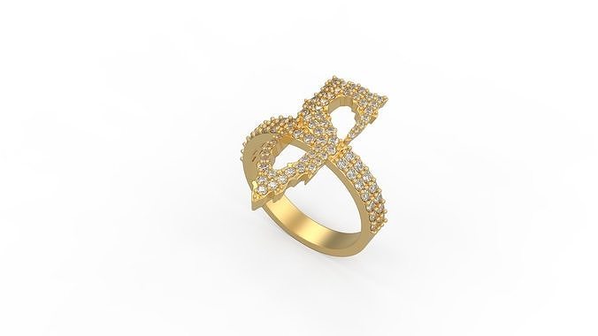 S HipHop Ring 3D print model