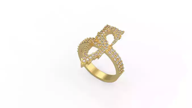 S HipHop Ring 3D print model