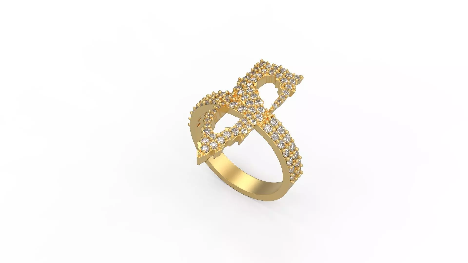 S HipHop Ring 3D print model