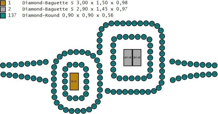 Woman Solitaire Ring 499 3D print model_8