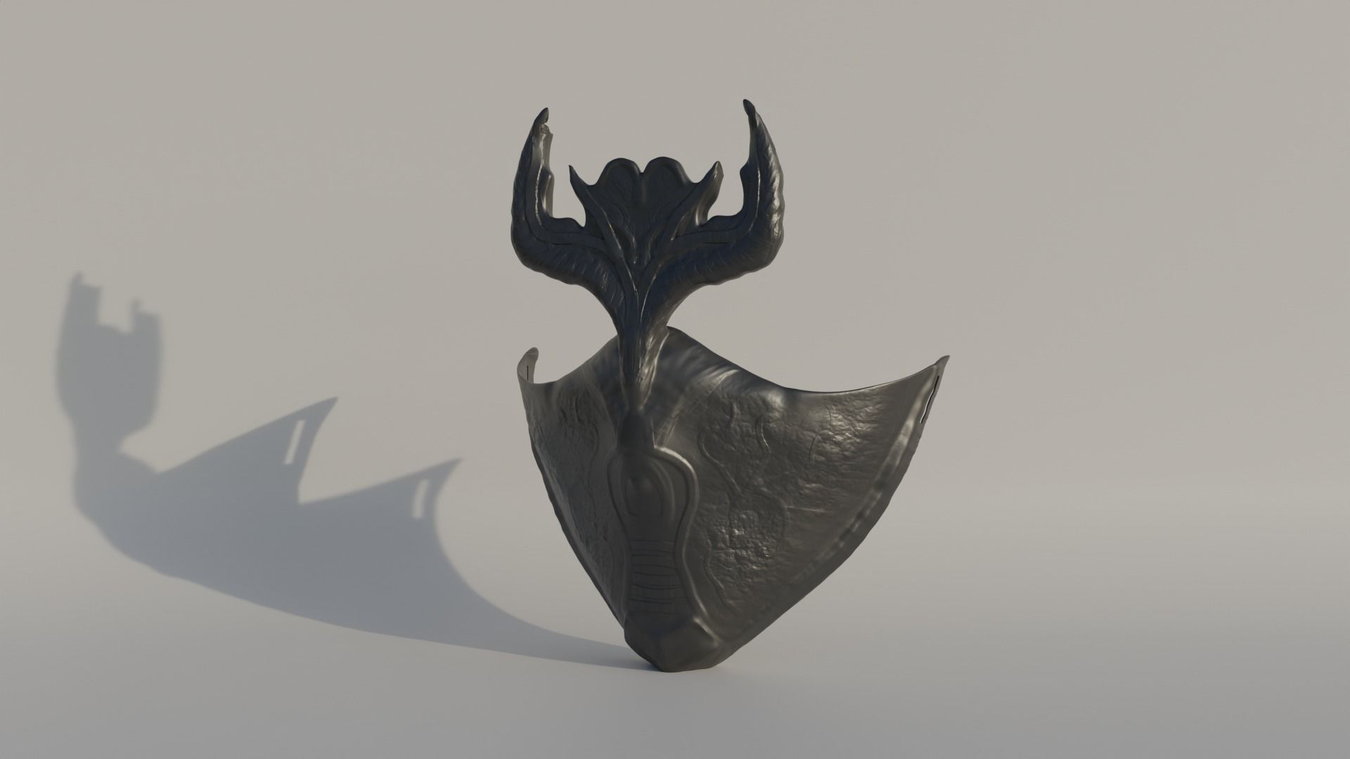 Masquerade Human Cosplay Face Mask 3D print model_14