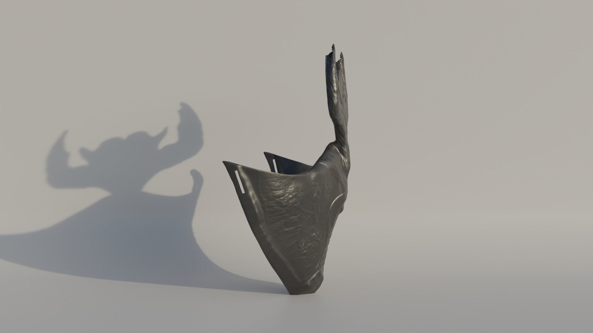 Masquerade Human Cosplay Face Mask 3D print model_5