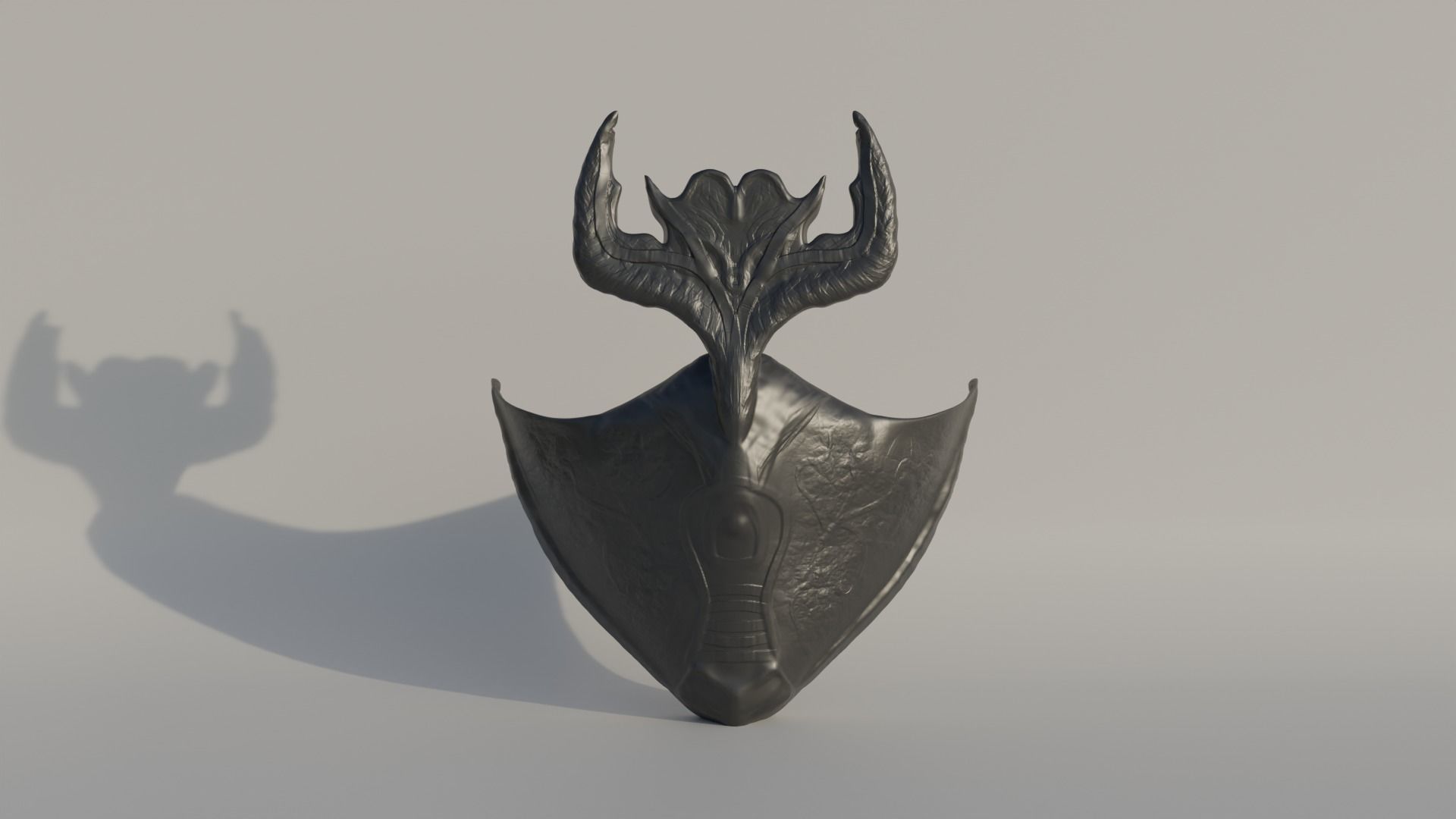 Masquerade Human Cosplay Face Mask 3D print model_2