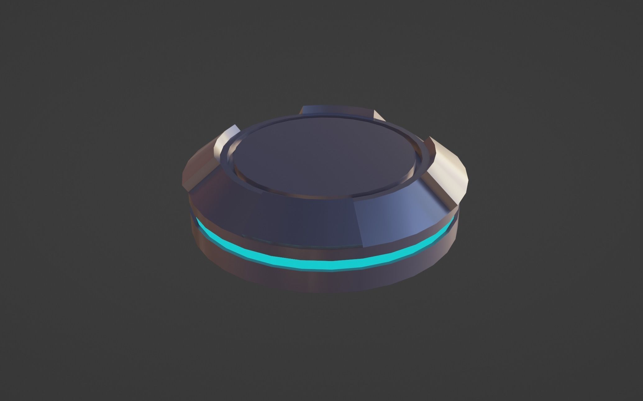 Sci-Fi Low-Poly Props Low-poly 3D model_6