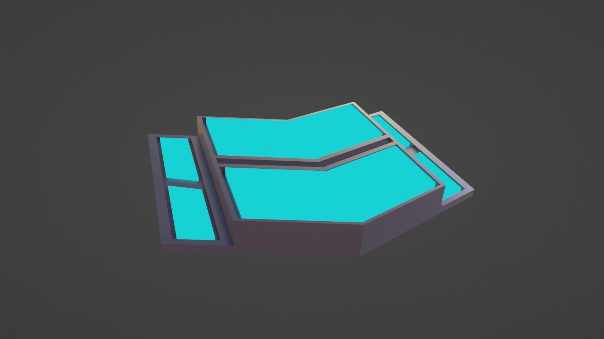 Sci-Fi Low-Poly Props Low-poly 3D model_2