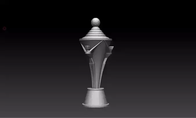 Unique Trophy 3d Model