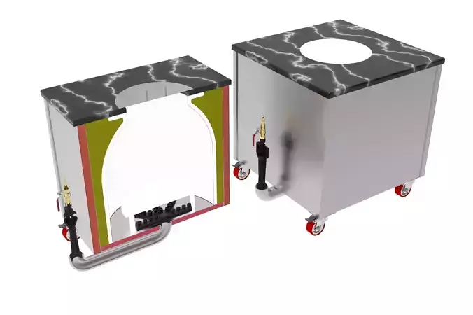 TANDROOR OVEN  3D model