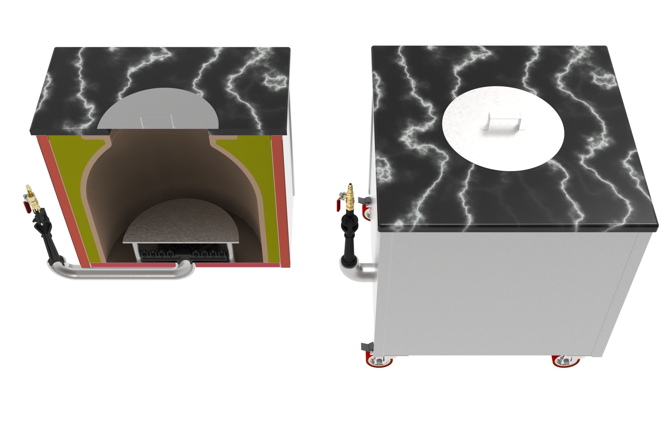 TANDROOR OVEN  3D model_4