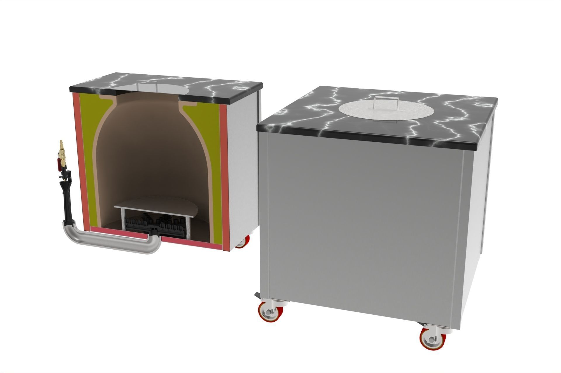 TANDROOR OVEN  3D model_2