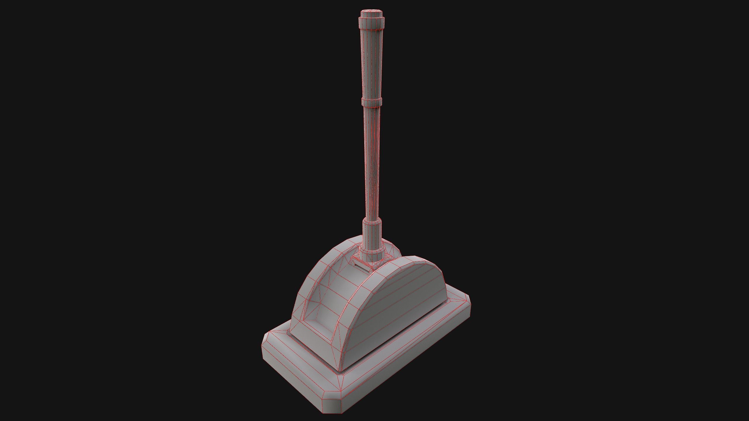 Medieval Lift Elevator Low-poly 3D model_24