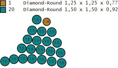 Woman Solitaire Ring 505 3D print model_9