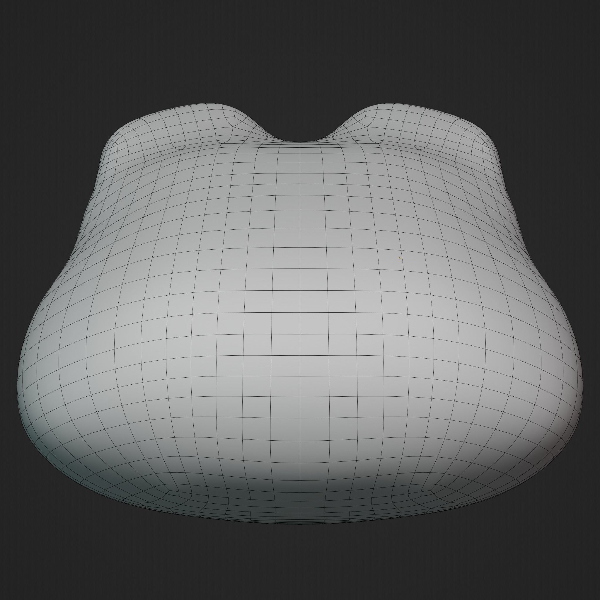 Pepe the Frog - Shocked Pepe Expression V2 Head Model Low-poly 3D model_30