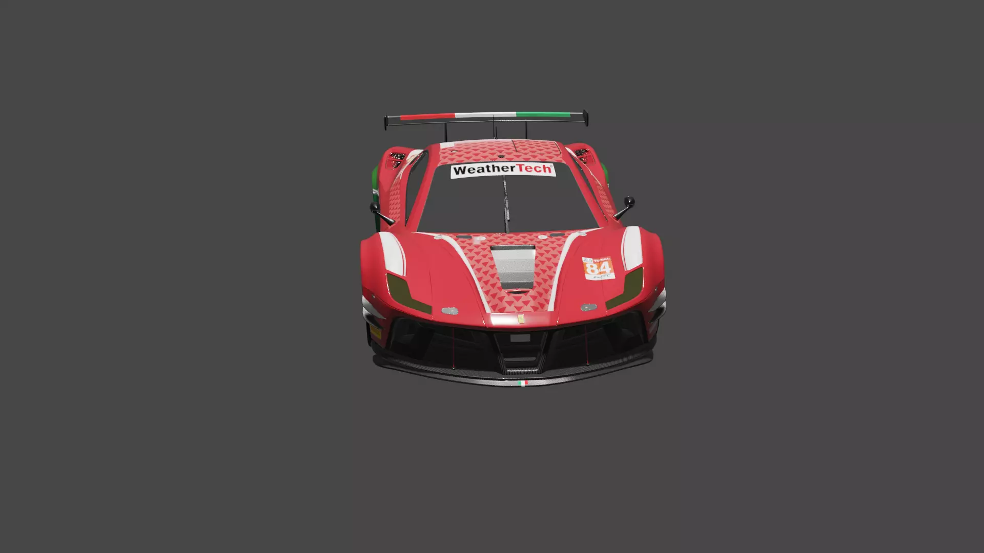 Ferrari 296 GTB GT3 Free 3D model