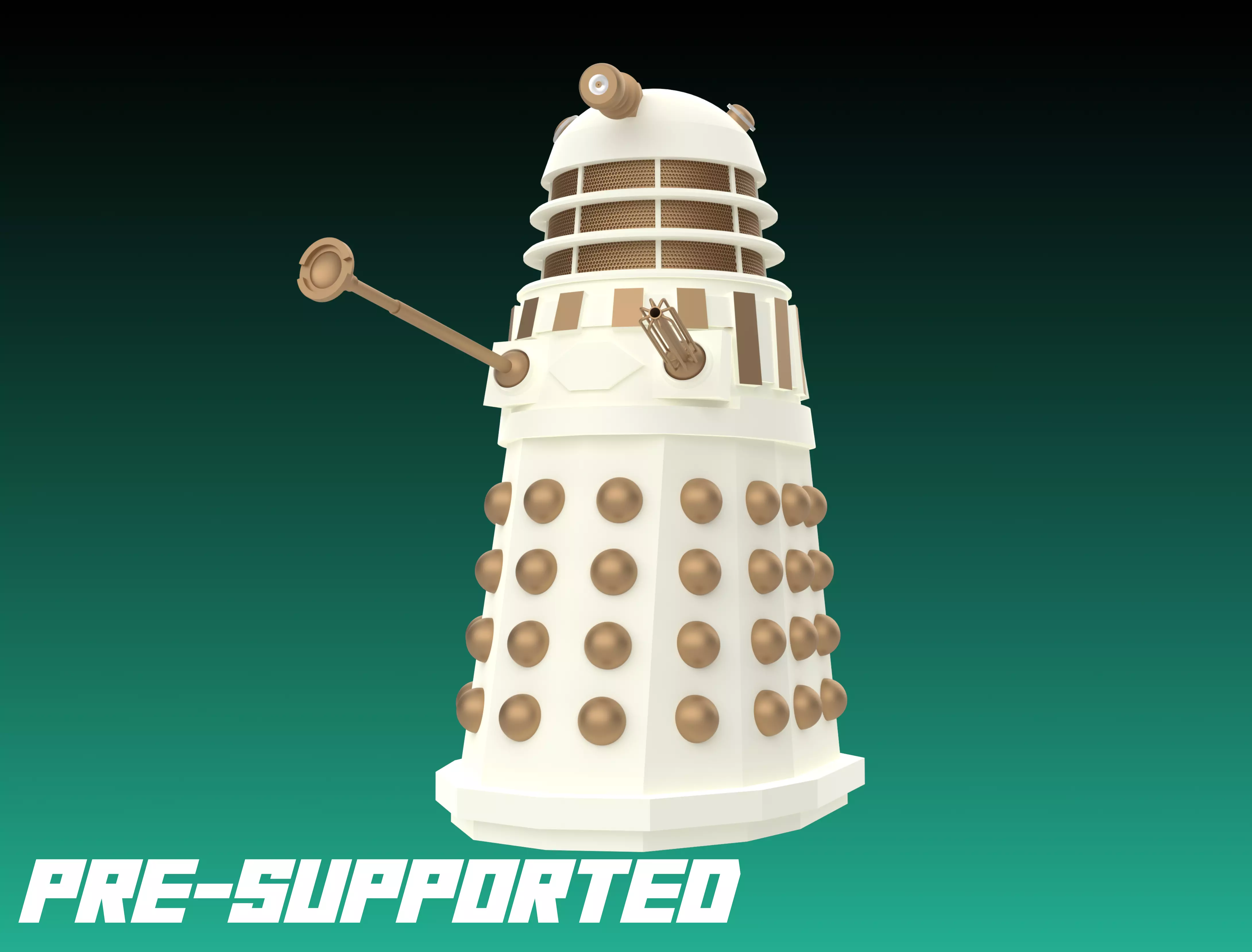 Imperial Dalek - 32MM Miniature - 3D print model_0