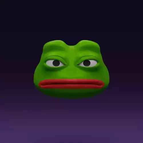 Pepe the Frog - Angry Pepe Expression Head Model Low-poly 3D model