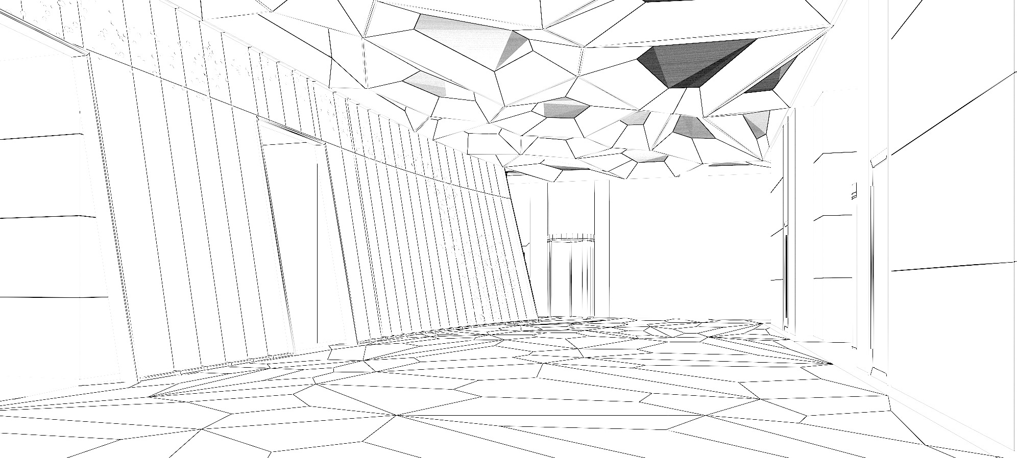 lobby hotel 3D model_3