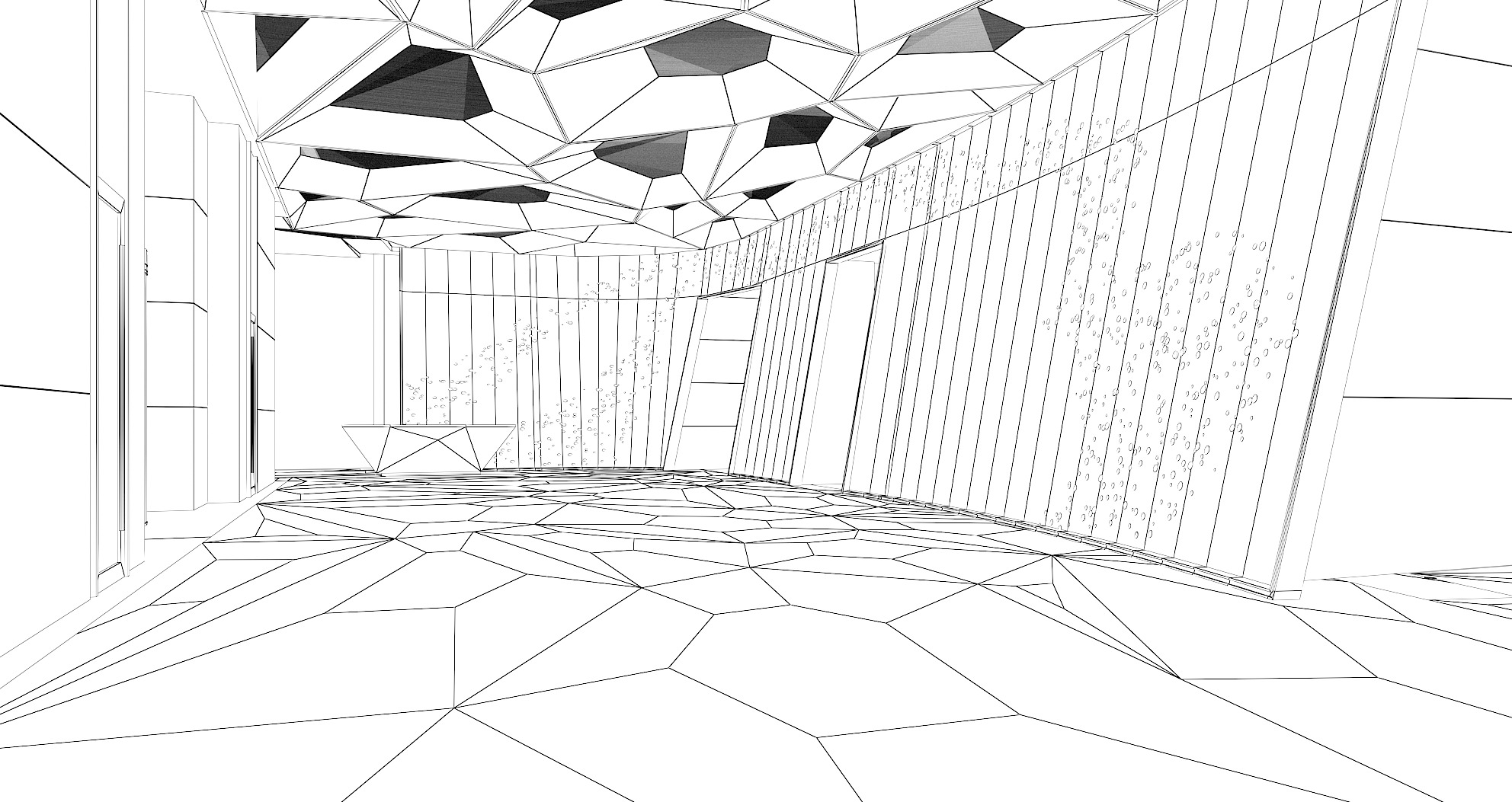 lobby hotel 3D model_4