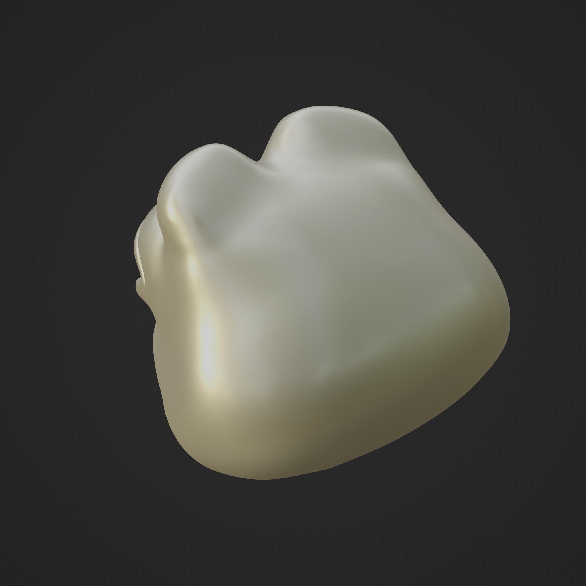 Pepe the Frog - Pepe Head Base Model Low-poly 3D model_8