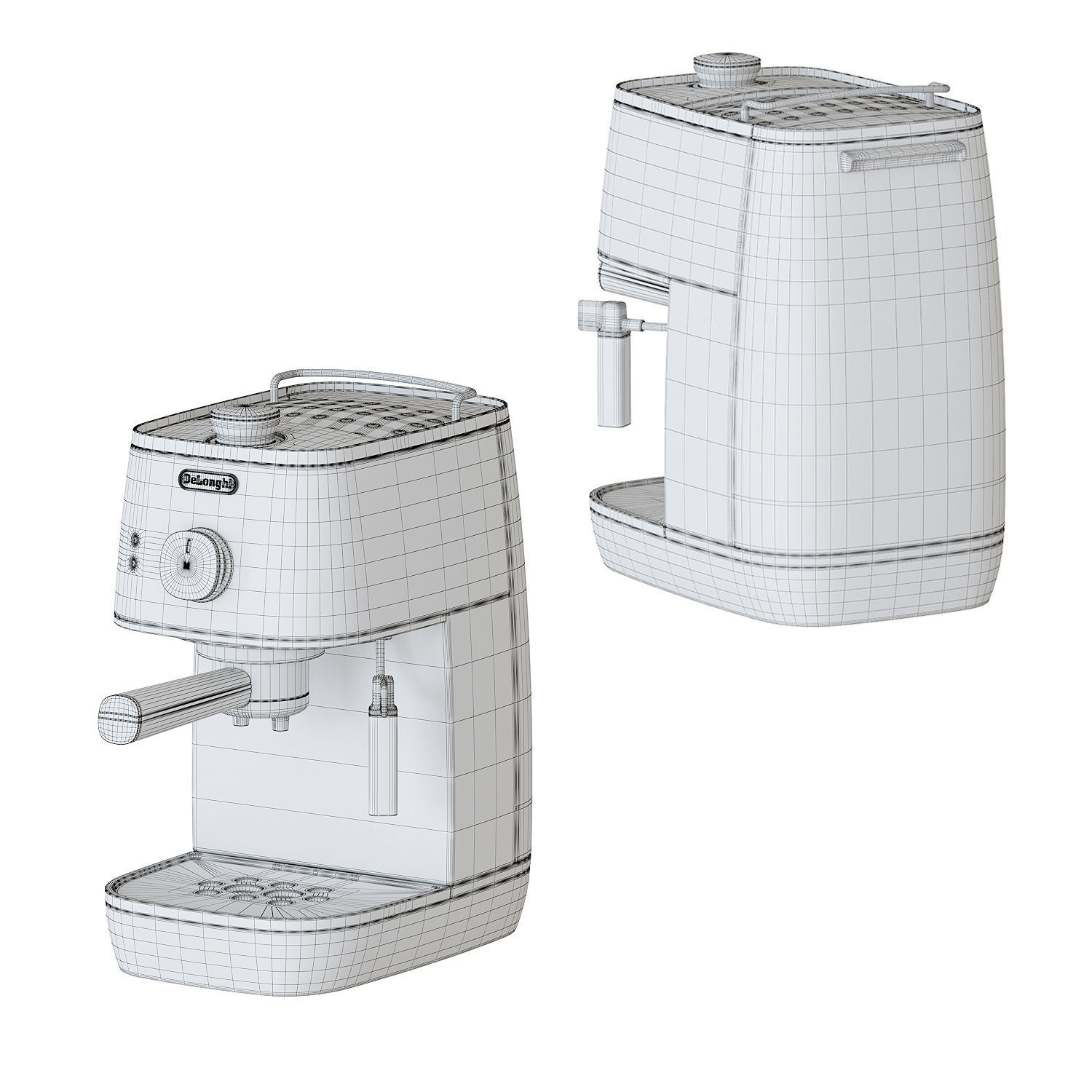 Espresso Coffee Machine 3D model_4