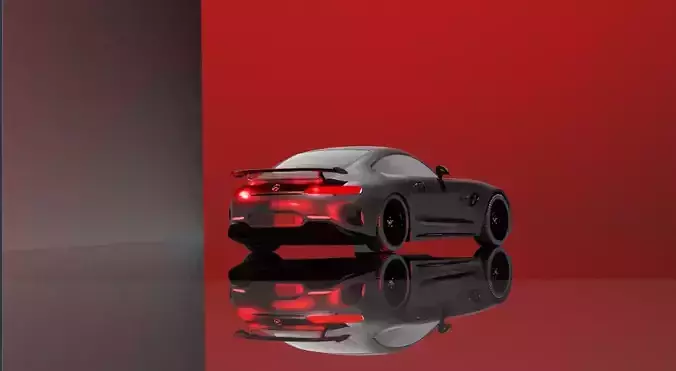 Mercedes SLS AMG 3D model