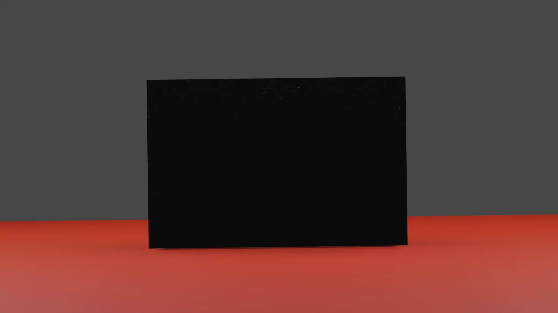 Modern Black Work Table 3D model_0