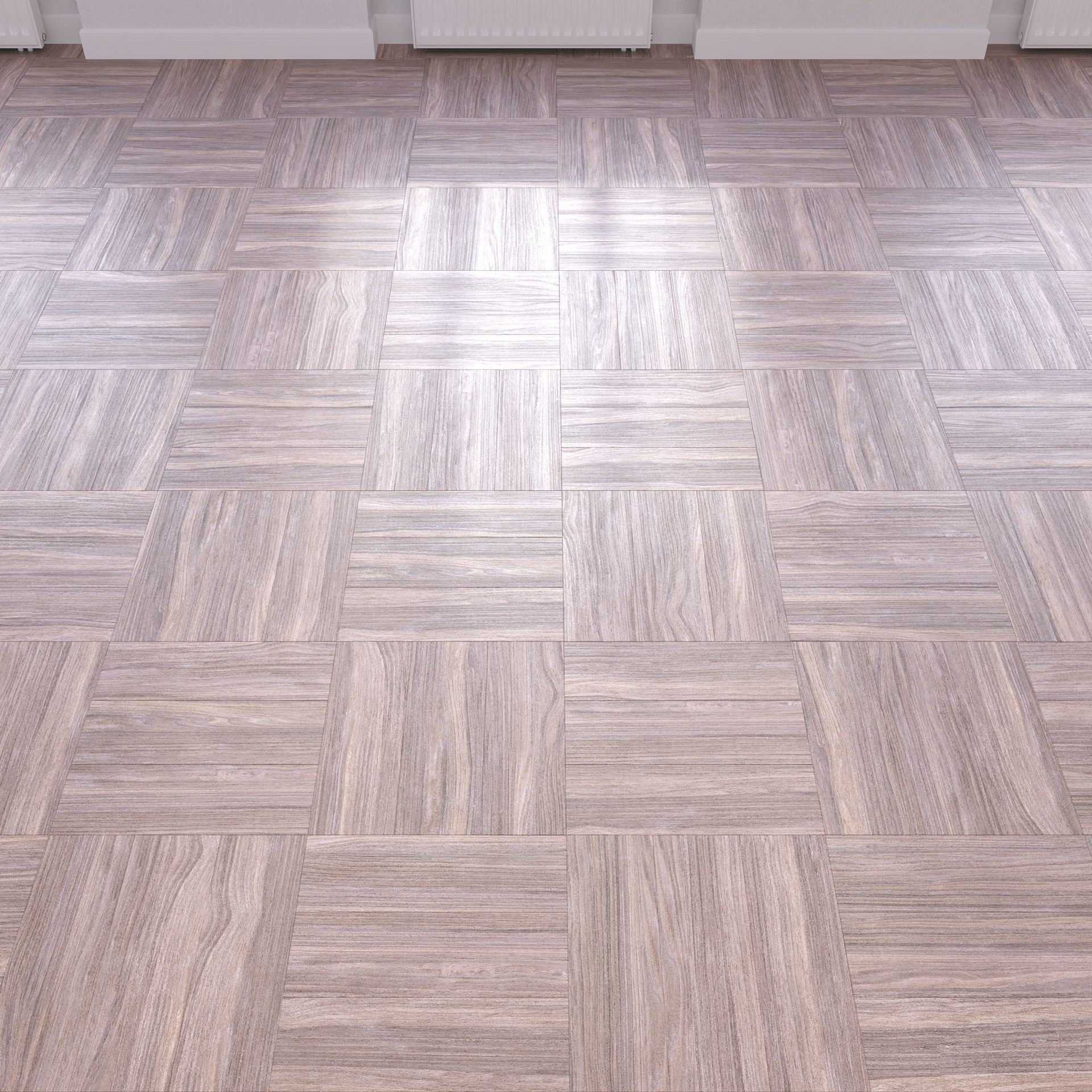 Parquet - Laminate - Wooden floor 2 in 1 Low-poly 3D model_4