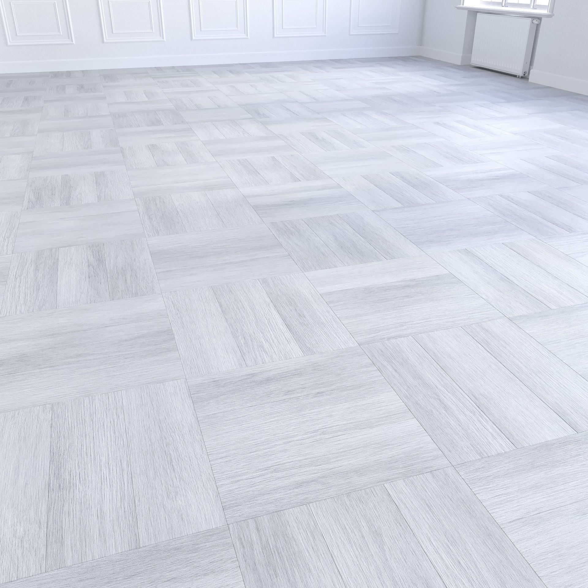 Parquet - Laminate - Wooden floor 2 in 1 Low-poly 3D model_5