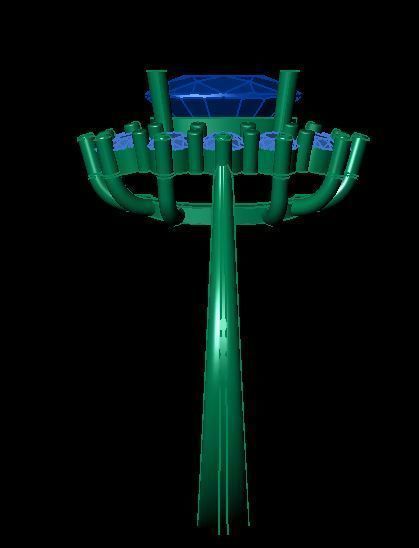 ruby daimond ring 3D print model_9