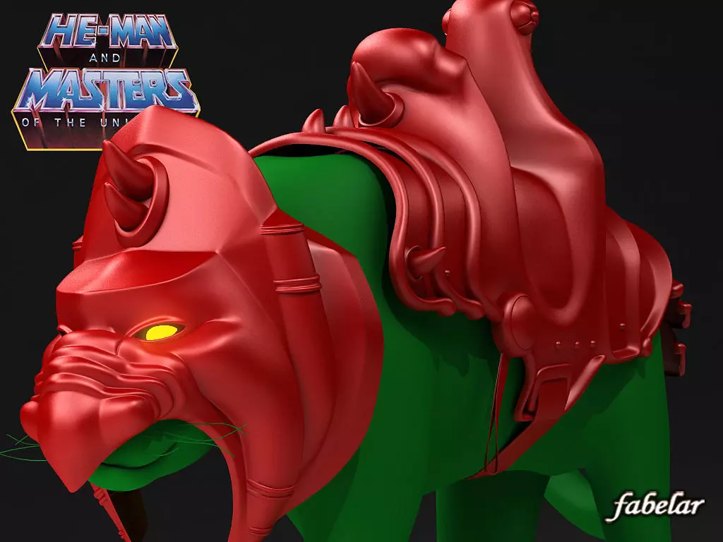 Battle Cat 1 0 std mat 3D print model_0
