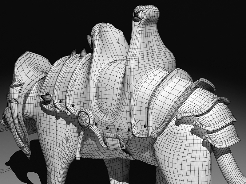 Battle Cat 1 0 std mat 3D print model_9