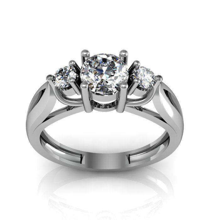 soliteir ring 3D print model_4