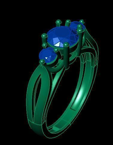 soliteir ring 3D print model_10