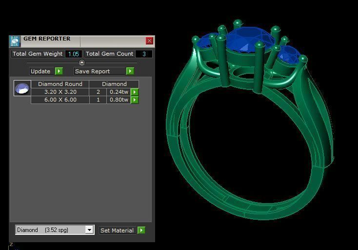 soliteir ring 3D print model_16