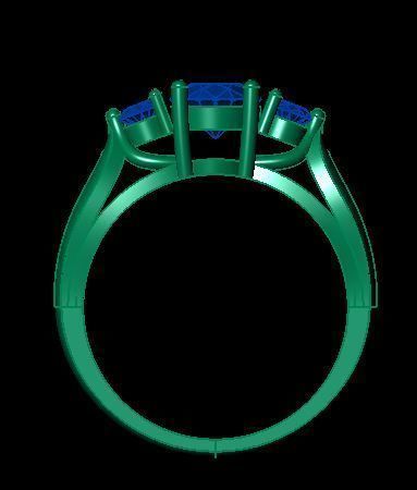 soliteir ring 3D print model_12