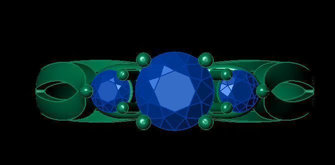 soliteir ring 3D print model_11