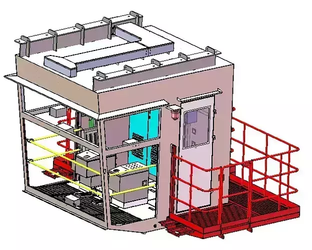  Crane cab crane driver room