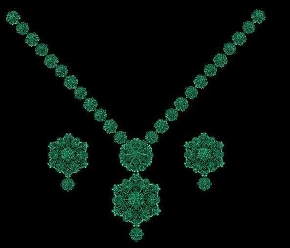 Necklaces  3D print model_2