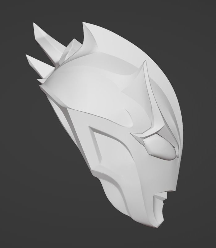 Ultraman Blazer 3D Printable cosplay replica helmet STL Model 3D print model_15