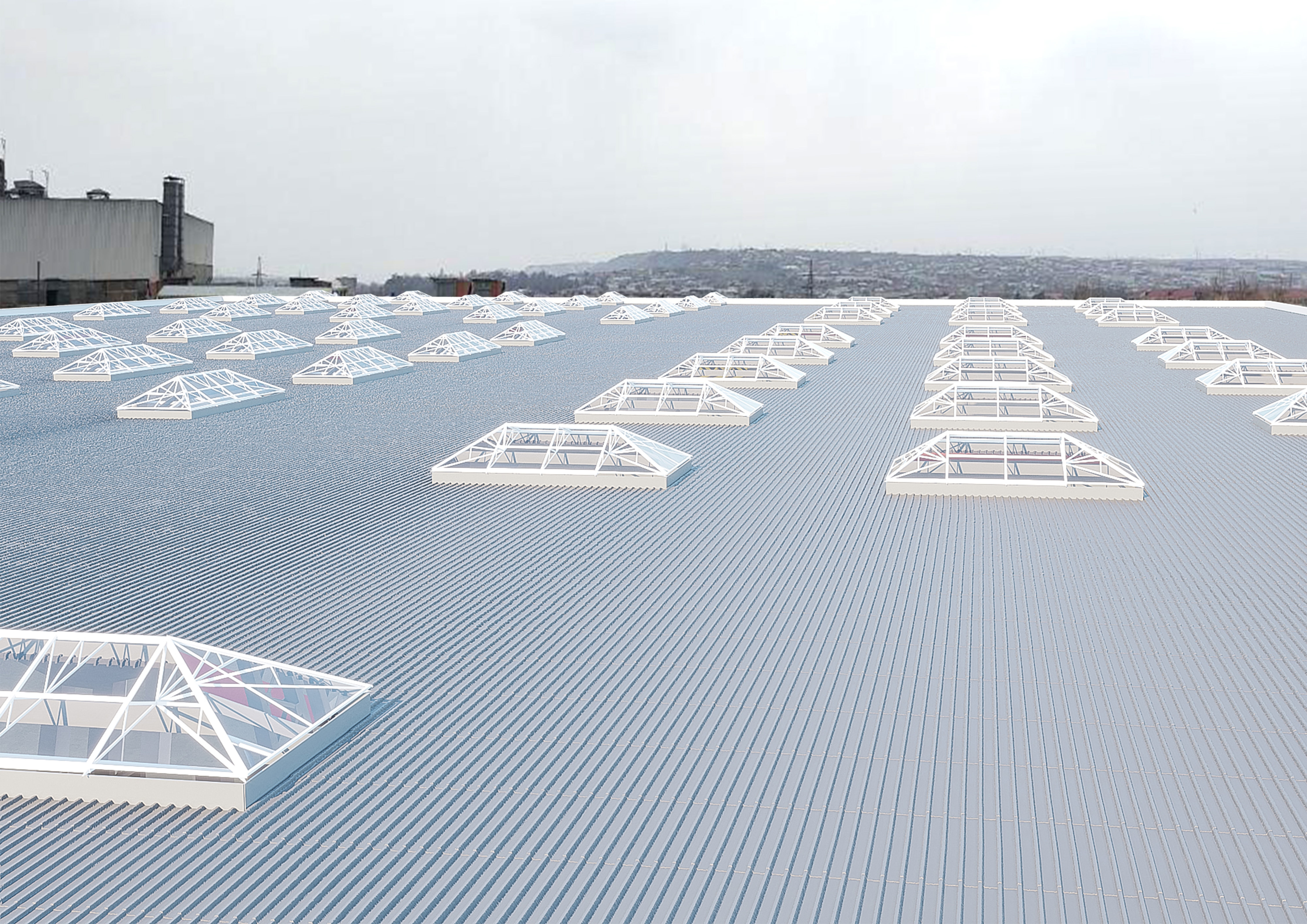 Factory warehouse 3D model_4