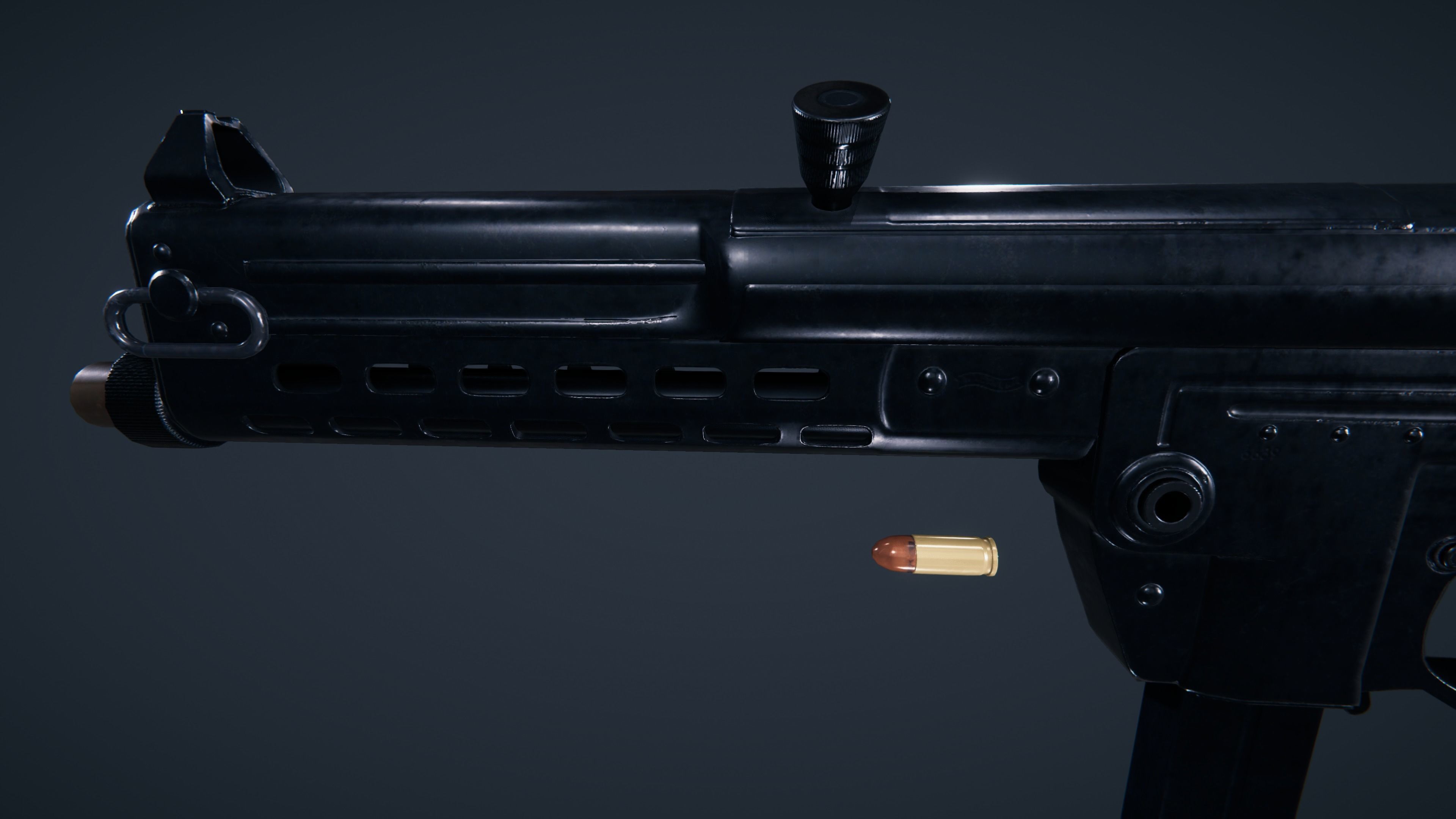 Walther MPL Low-poly 3D model_12