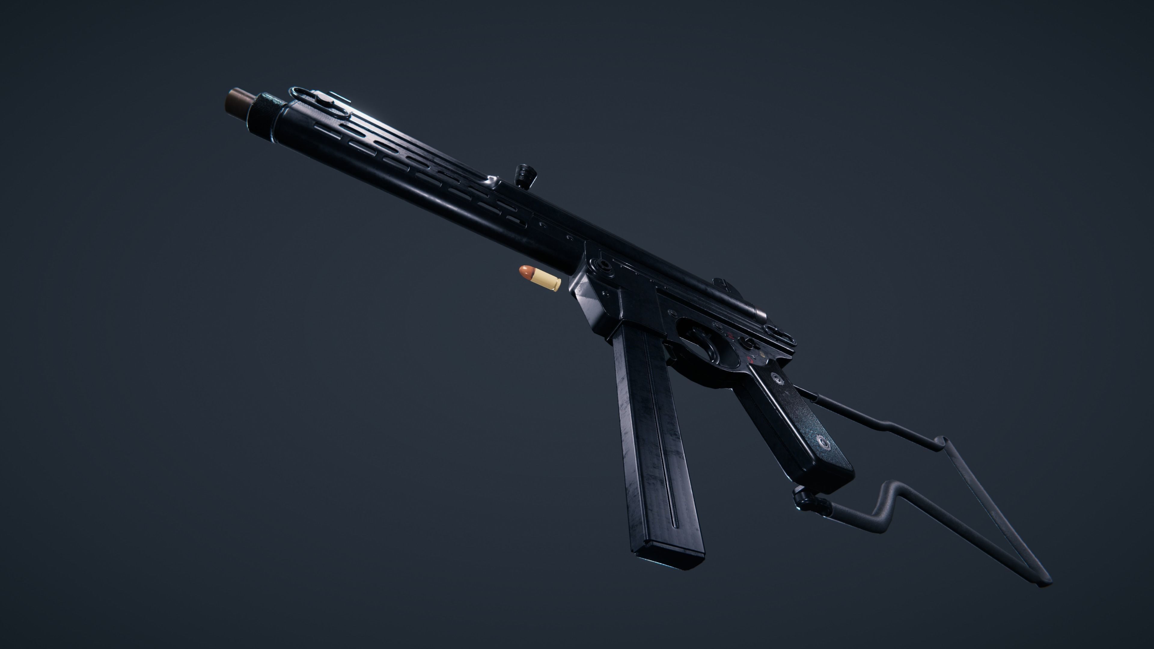 Walther MPL Low-poly 3D model_16