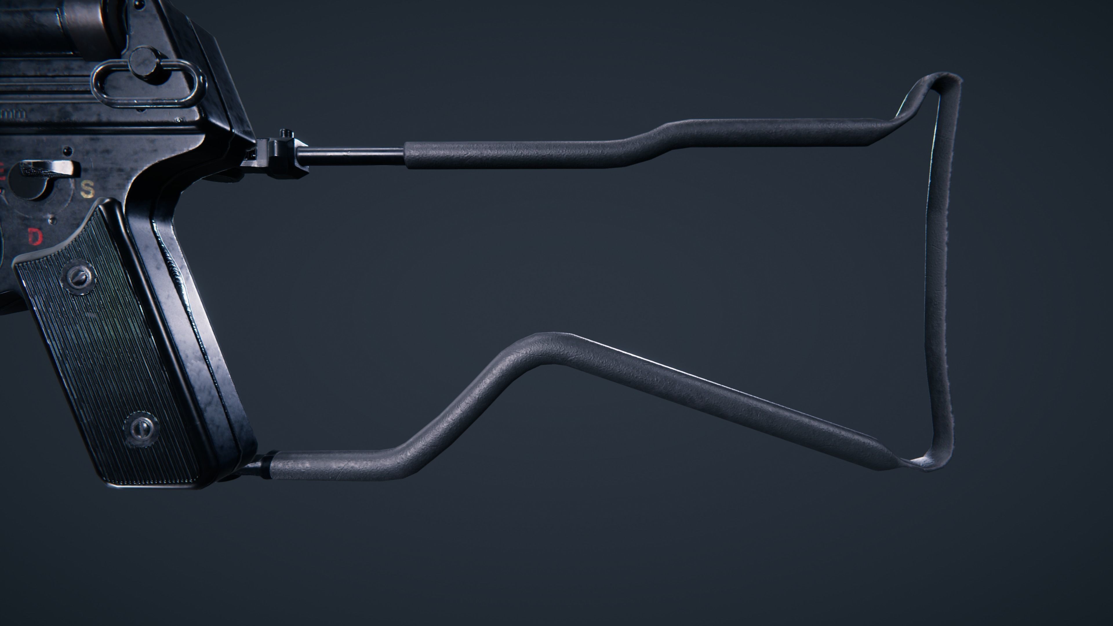 Walther MPL Low-poly 3D model_8