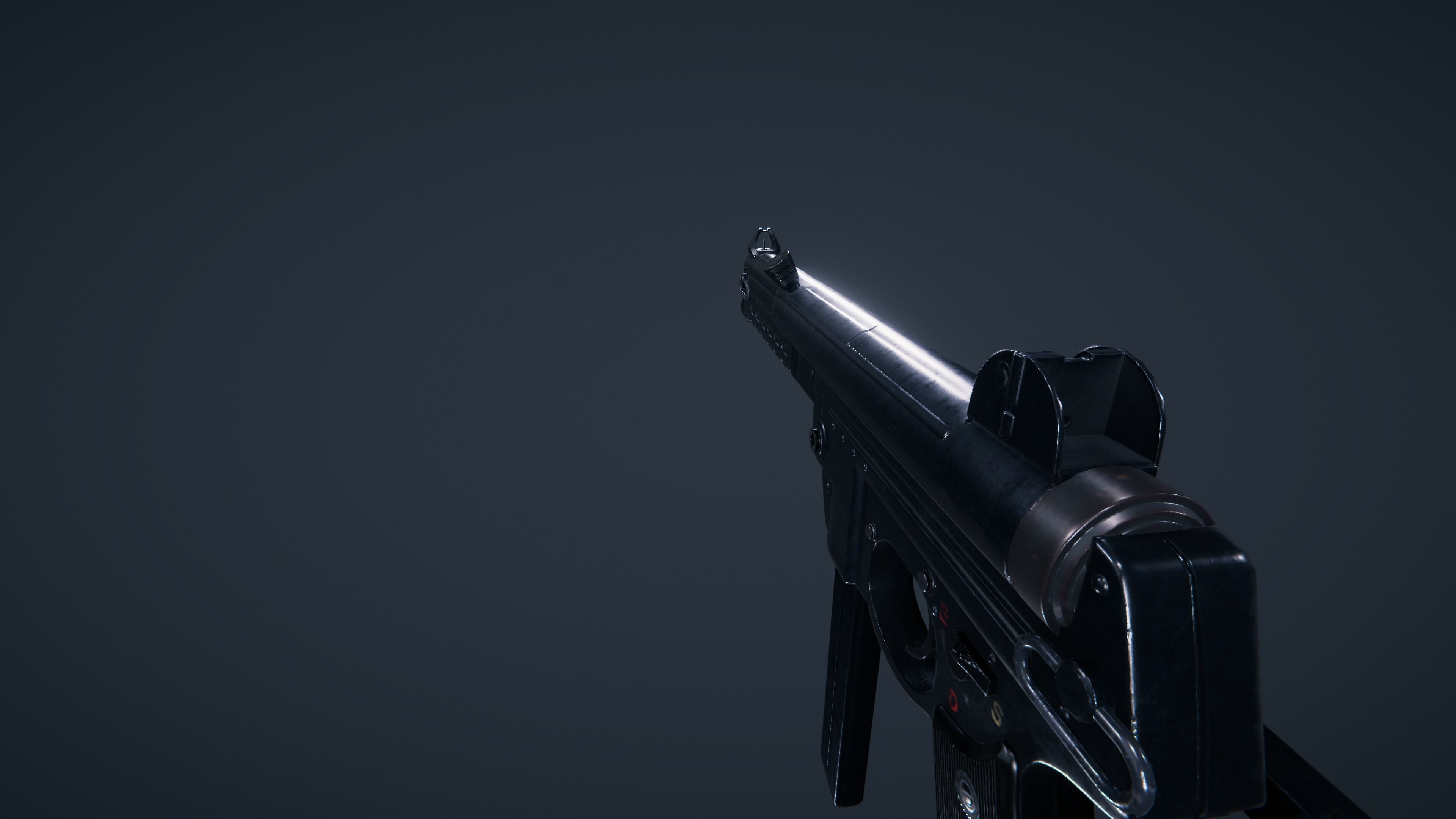 Walther MPL Low-poly 3D model_9