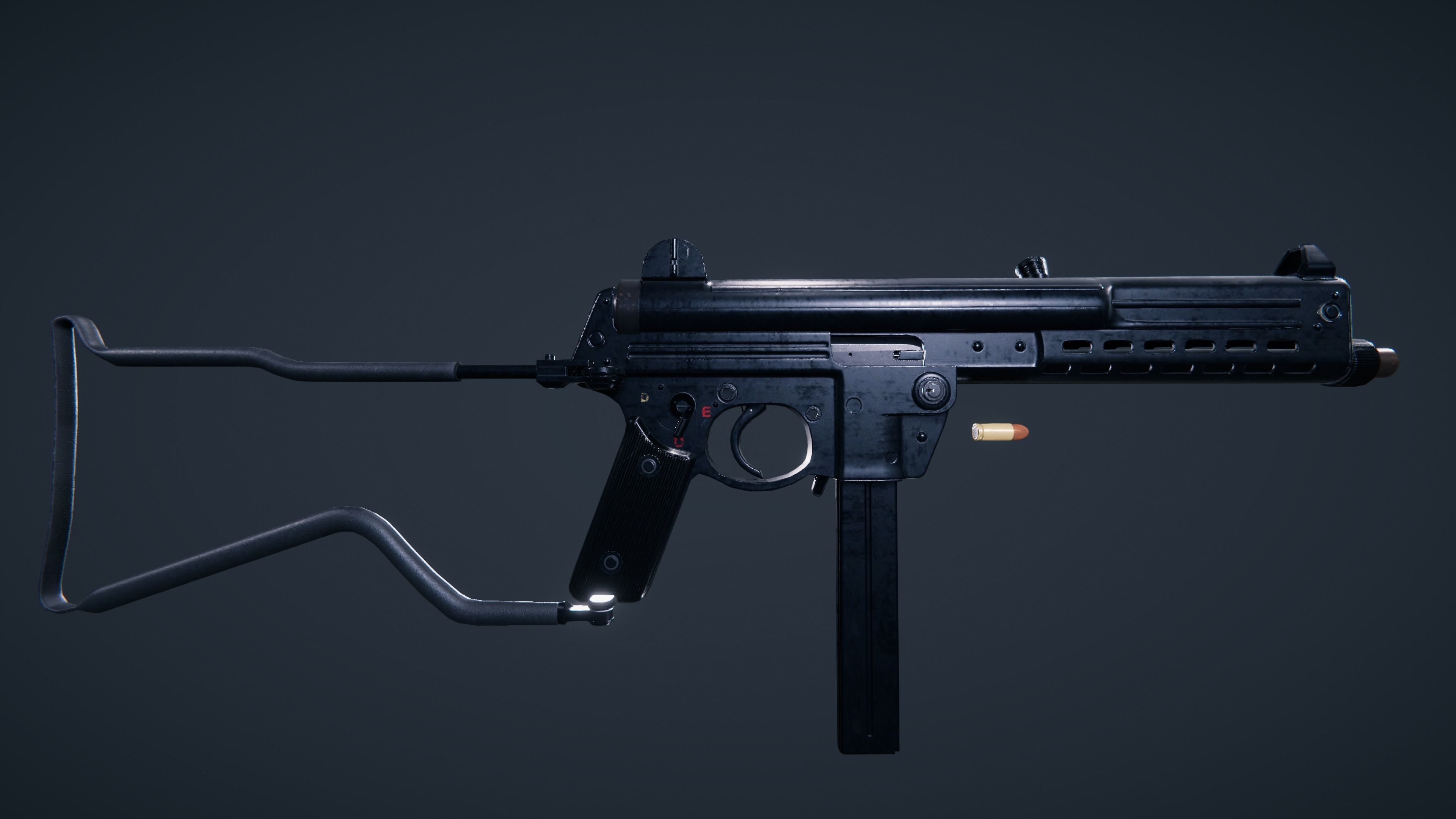 Walther MPL Low-poly 3D model_21