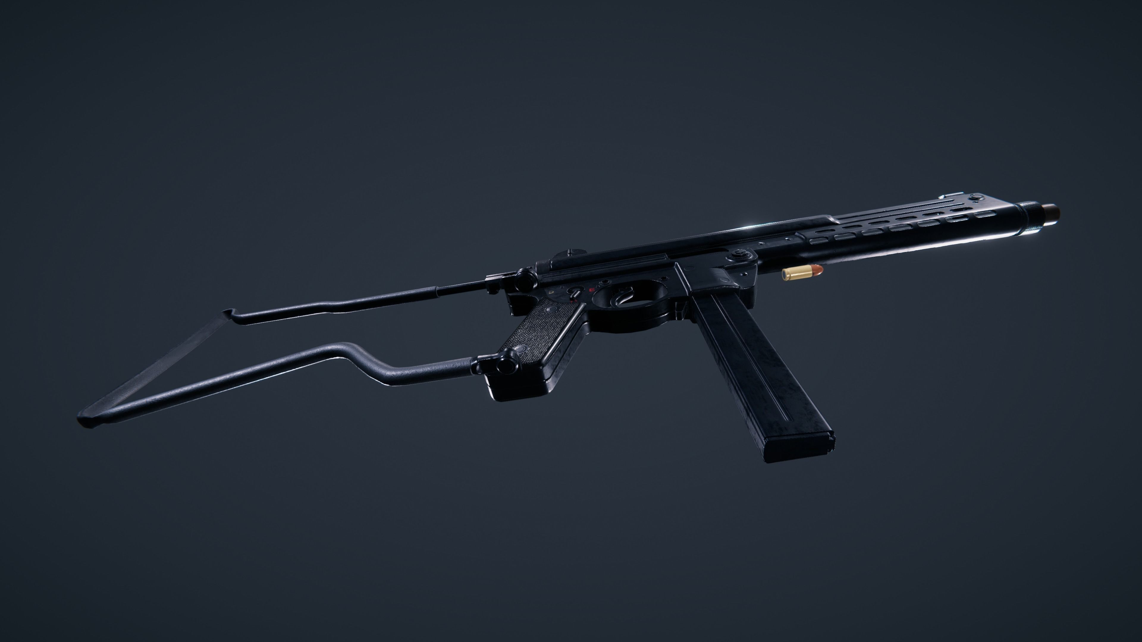 Walther MPL Low-poly 3D model_19