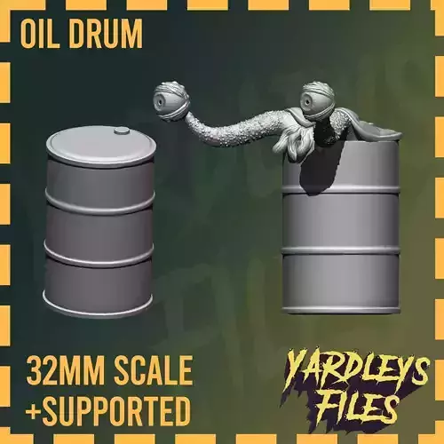 OMINOUS OILDRUM 32mm DnD Mimic