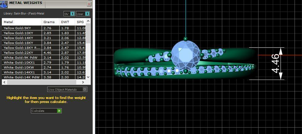 Duble Engagement Ring  3D print model_4